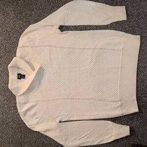 H&M Men's White Sweater Size Medium